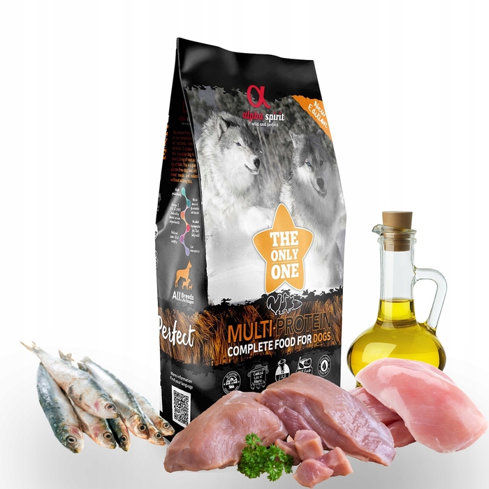 Сухий корм для собак Alpha Spirit Karma Multiprotein, 12 кг