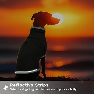 Пуловер для собак маленьких порід, Чихуахуа, Французький бульдог. Зимовий одяг для собак (XL, хакі)