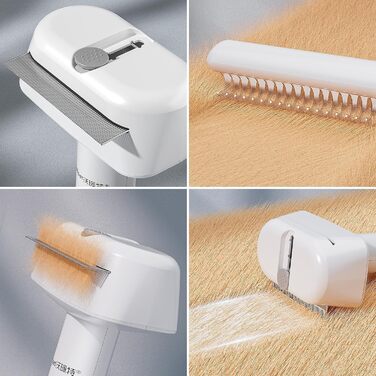 Гребінець для видалення шерсті домашніх тварин Katzenkamm - універсальний гребінець для собак та котів | Зручний гребінець для догляду за шерстю