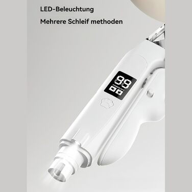 Професійна кусачка для собак 2-в-1 з LED-дисплеєм, тихий мотор, для собак великих, середніх та малих порід