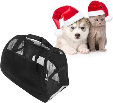 Дихаюча переноска для собак HANABASS L - велика, міцна, для подорожей та прогулянок з маленькими собаками та котами