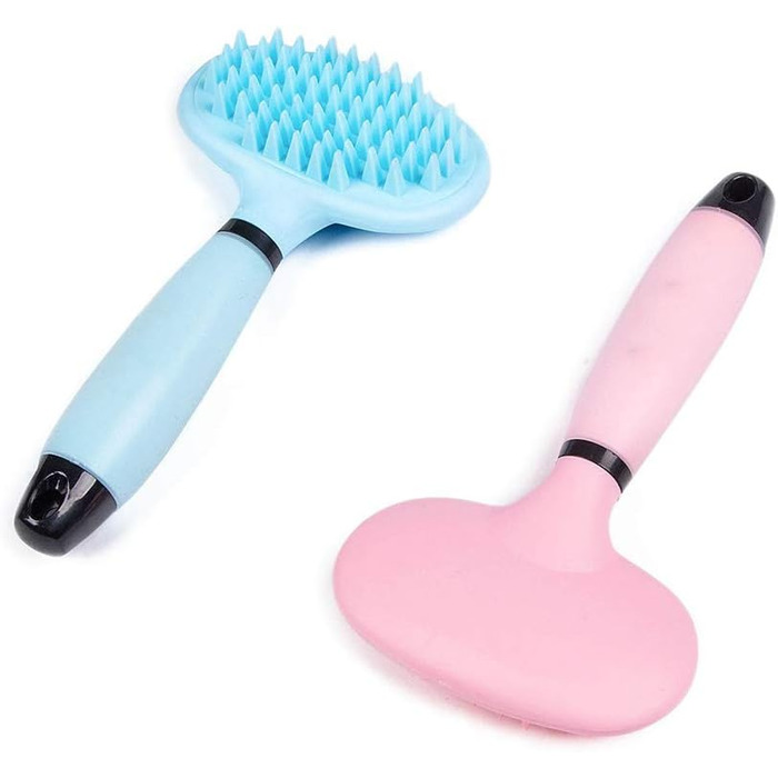 Гребінець для видалення ковтунів для собак та котів, рожевий