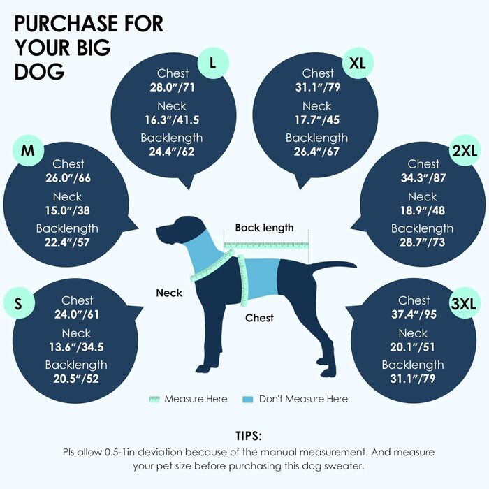 Пуловер для великих собак, теплий зимовий пуловер для великих порід, одяг для собак, рожевий, розмір 3XL (Large)