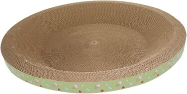 Кігтеточка-ліжко для котів з картону, 53 x 8.5 см