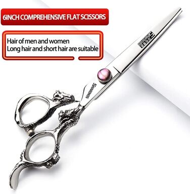 Професійні ножиці для волосся Sharonds Lila 6 дюймів (2 шт.) - високоякісні інструменти для перукарів