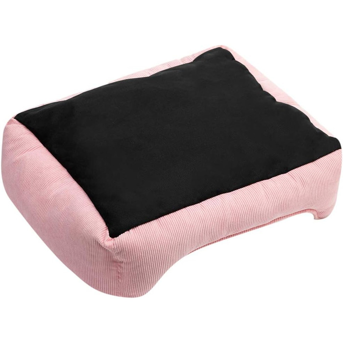 М'яке ліжко для котів та собак, рожеве, 55 x 45 x 15 см