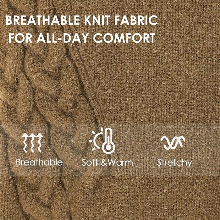 Пуловер для собак AOFITEE, коричневий