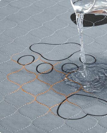 Підстилка для собак Feandrea, 2 шт. в наборі, XL (122 x 91 см), сіра, водонепроникна, супер поглинаюча, не слизька, для цуценят та собак