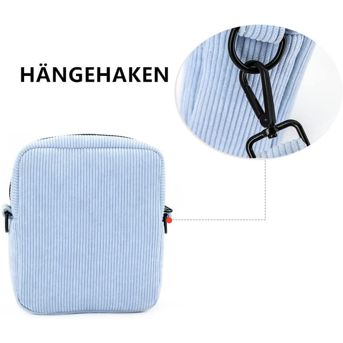 Сумка для ласощів для собак COOWONE: прогулянка, тренування, з дозатором для відходів (блакитна)