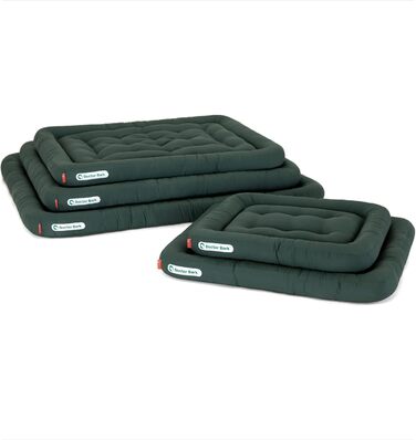 Ортопедична лежанка для собак Doctor Bark, XXL (115x100 см), зелена, гігієнічна та міцна