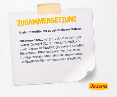 Сухий корм для котів JOSERA Catelux з качкою та картоплею, 10 кг