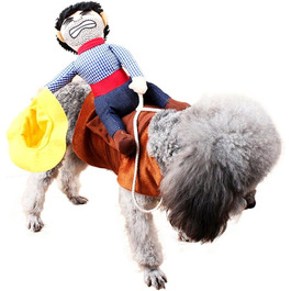 Костюм для собаки Ковбойський стиль: теплий, зручний набір для фотосесій та святкування, XL