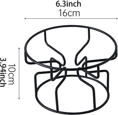 Підвищені миски для котів LOVIVER 2 шт. з кераміки, проти блювоти, захист шиї, антиковзкі, на підставці (чорний)