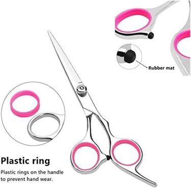 Професійна ножиця для собак, вигнута ножиця для догляду за шерстю, гребінець, ножиці для стрижки собак та котів, ножиці для фінальної обробки