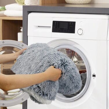 Ліжко для собак Jolitac 6XL, розмір для людини, сіре, 185x110x35 см. Зручне, миється, для великих собак та людей