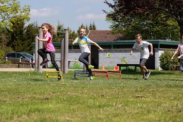 Набір для легкоатлетики Betzold - дитячі бар'єри для тренувань, легкі та зручні