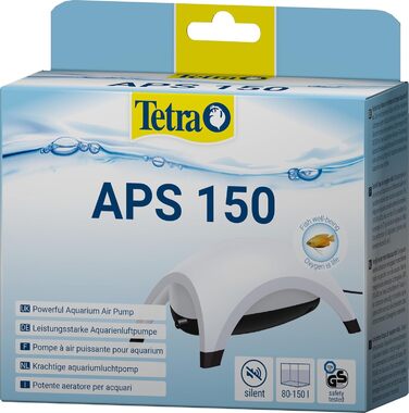 Tetra APS 300 тиха мембранна помпа для акваріумів 120-300 л, біла