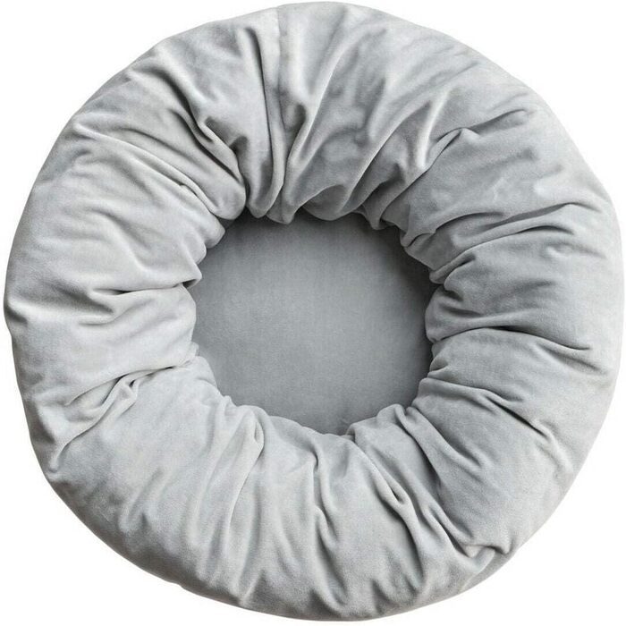 Крізьоке ліжко для домашніх тварин HUNTER Miranda, сірий, 50x50 см, для собак та котів