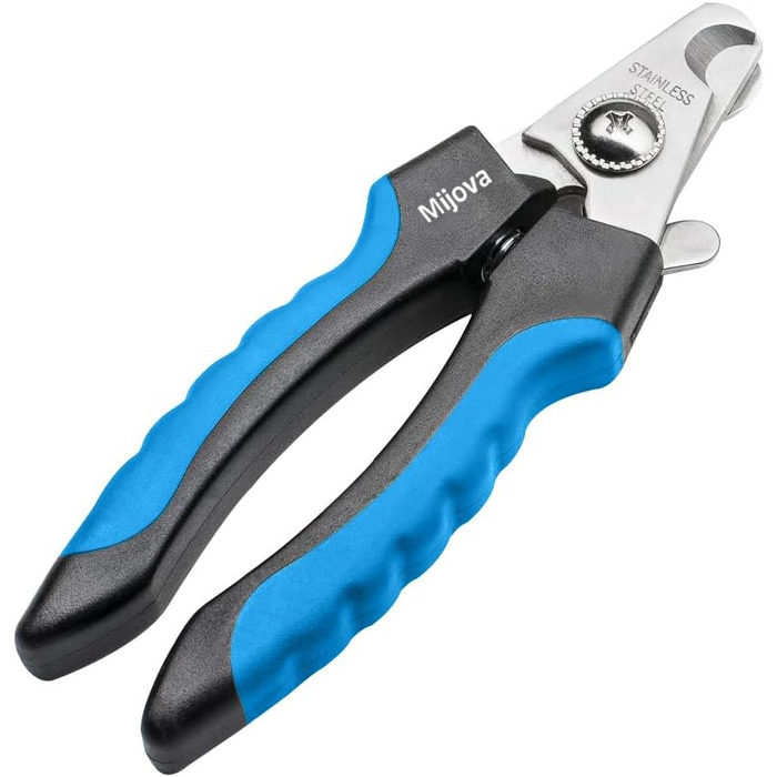 Професійний кусачки для собак та котів, безпечні кусачки для догляду за нігтями, блакитні