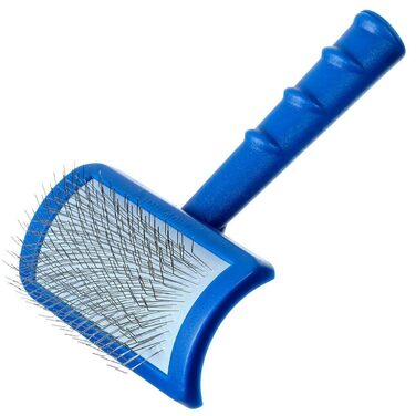 Щітка для грумінгу собак та котів Show Tech Tuff On Tangles Slicker Lange Stiftbürste - для довгої шерсті, ергономічна, покращує здоров'я та зовнішній вигляд шерсті