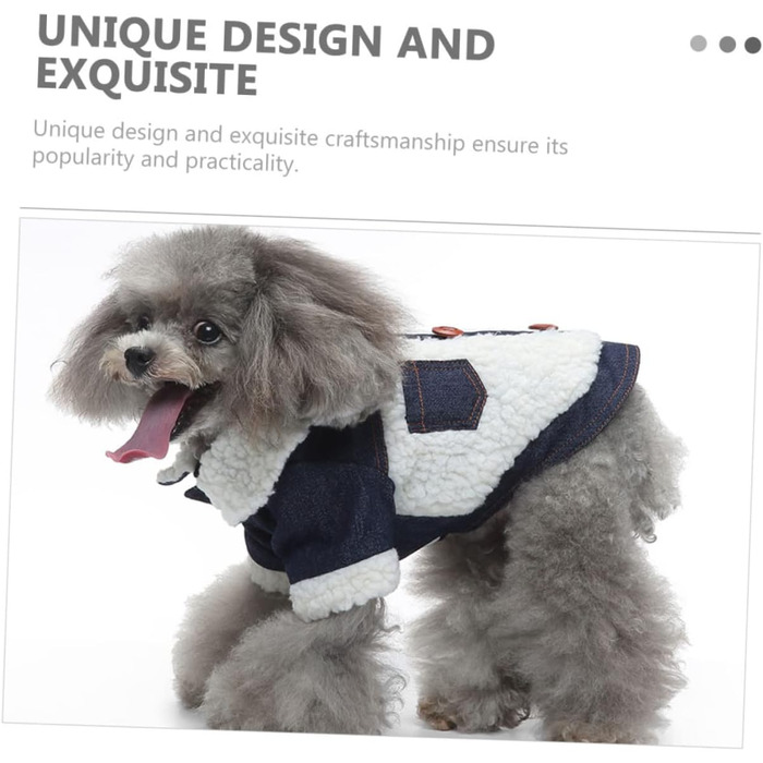 Теплий зимовий костюм для цуценят Abaoadam: зручний халат для прогулянок та ігор на вулиці