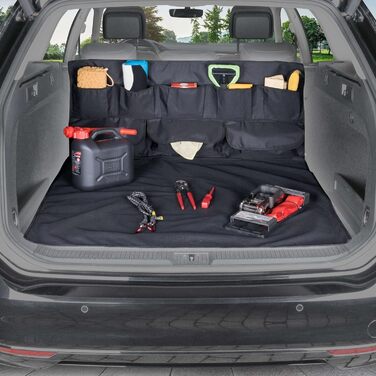 Захист вантажного краю кузова Walser, універсальний захист для собак, килимок у багажник для собак, захист кузова багажника, килимок захисту краю багажника, захист для собак 80x64 см (кришка багажника)