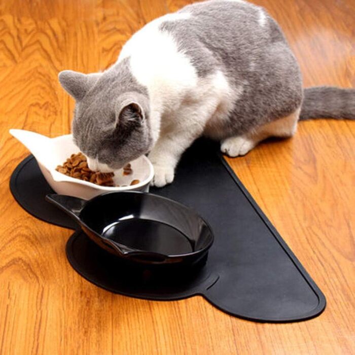 Миска для котів, неслизька, придатна для миття в посудомийній машині (3)