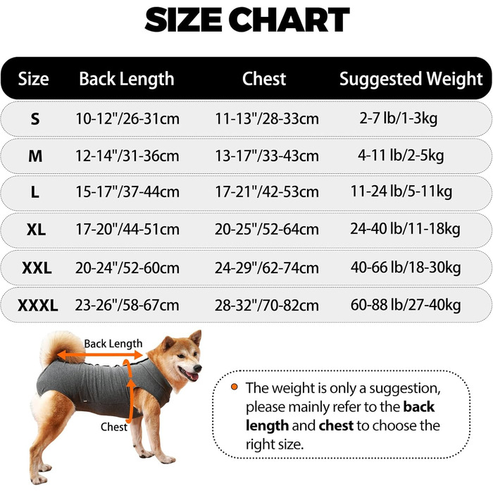Захисний костюм для собак після кастрації Heywean, рожевий, XL. Медичний одяг для собак після операції, рожевий, XL