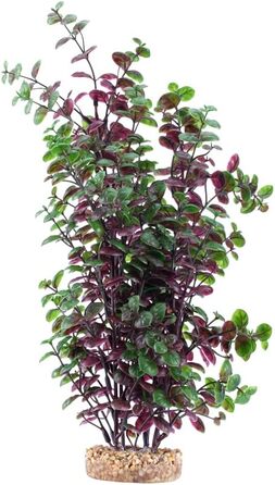 Штучна рослина Fluval Aqualife Bacopa червона, пластикова декорація для акваріума, 35,6 см