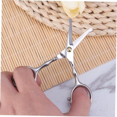 Ножиці для грумінгу тварин з нержавіючої сталі: ергономічні ножиці з безпечними закругленими кінцями для собак та котів