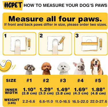 Чоботи для собак Hcpet: дихаючі, з світловідбиваючими ремінцями, для маленьких собак, непрослизькі, 4 шт., армійного кольору