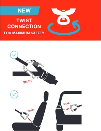 Ремінь безпеки для автомобіля V2 L (Small)