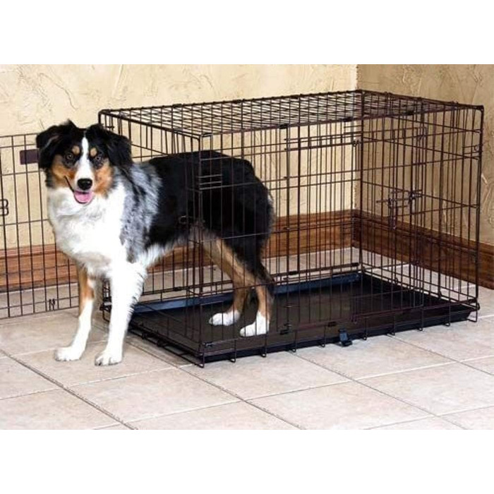 Клітка для собак Precision Pet, металева, 91,4 см, двоє дверей, для тварин 22,7-31,8 кг