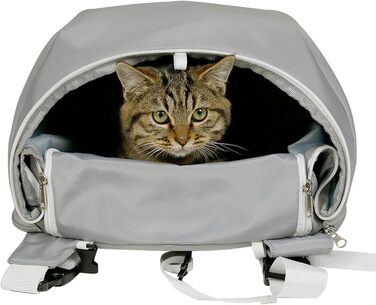 Транспортна сумка для котів та собак, водонепроникна, м'яка | Ідеальна для малих та середніх тварин у подорожах, на прогулянках та в авто