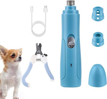 Електричний точило для кігтів тварин Toddmomy (3 шт.) - для котів та собак, з ABS пластику