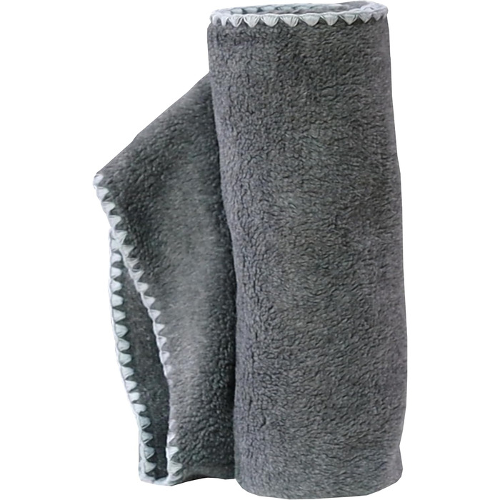 М'яка ковдра для домашніх тварин Luxus 150x100 см – Кашемір-мікс або штучне хутро, стильна та миюча, для собак та котів (Сірий, штучне хутро)