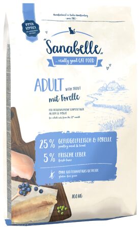 Корм для котів Sanabelle Classic Lachs Forelle з лососем та фореллю