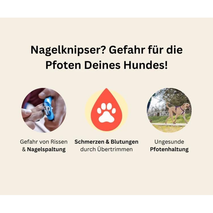 KELENO TrimNox Pro: Тихий триммер для собак - професійний електричний триммер для догляду за кігтями. Підходить для малих, середніх та великих собак. Білий.