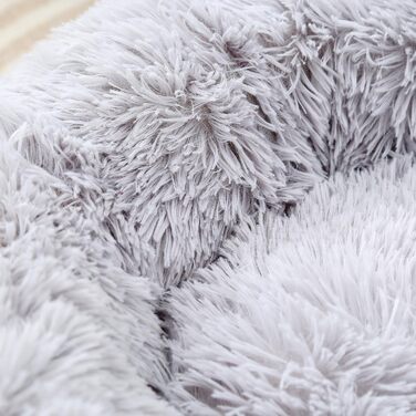 Кругле ліжко для собак та котів, м'яке плюшеве, водонепроникне, 37 см, до 3 кг