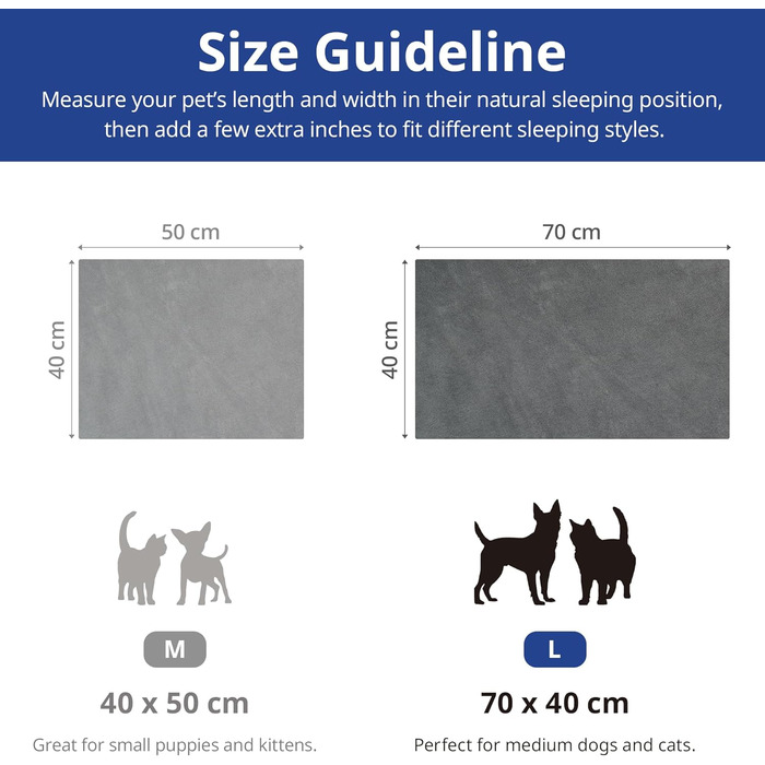Килимок грілка для котів та собак Outdoor, 70x40 см, 50 Вт