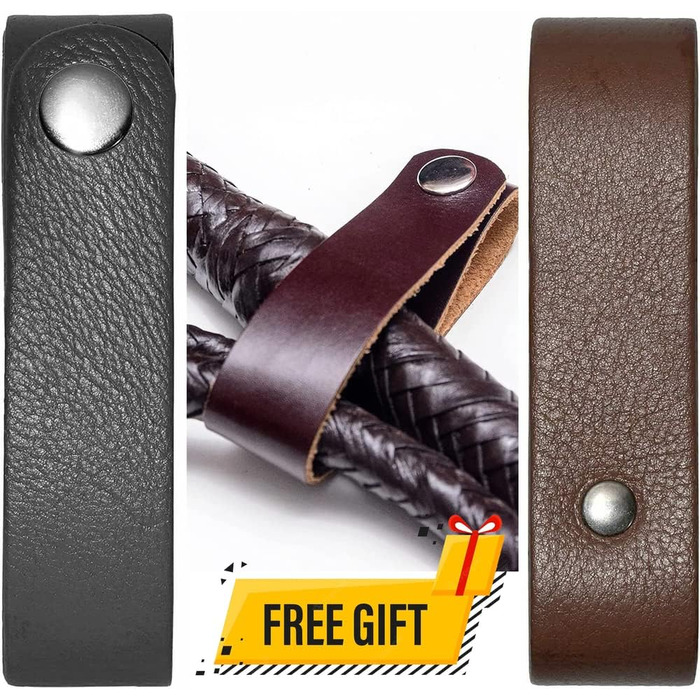 Чорно-червона батогом з кенгурячої шкіри, важка батогом для биків з 16 пасмами, сплетений шкіряний живот та шкіряна подушка всередині, гучна, дзвінка батогом, стиль Індіани Джонса, для верхової їзди (3 метри) (7,3 метри)