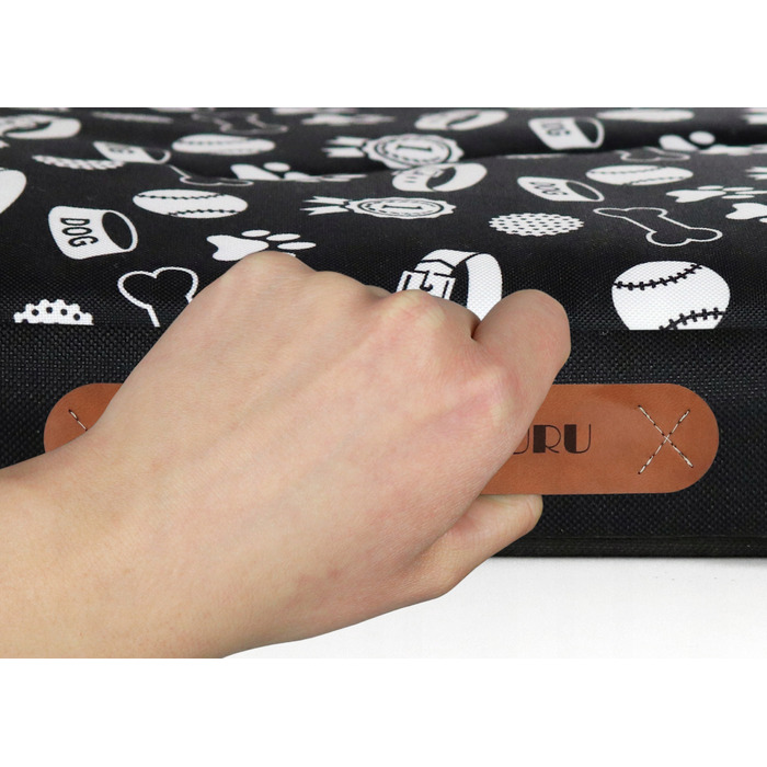 Матрац для собак Dogguru, білий, 100 x 70 см