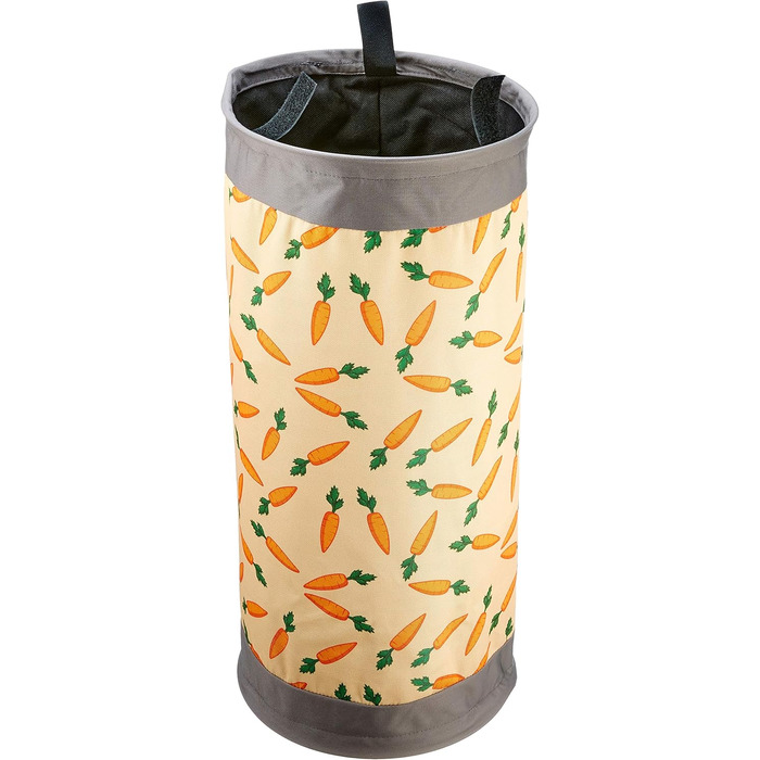 Ігровий тунель Rosewood Snuggles з принтами морквин для кроликів, морських свинок, хорягів та щурів