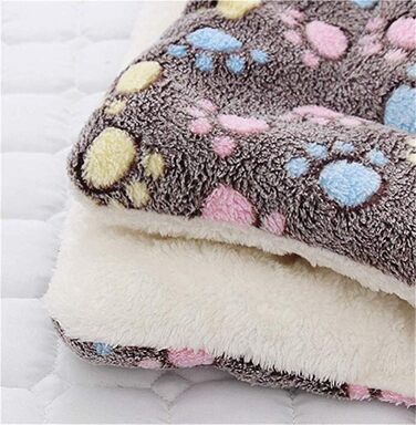 М'який килимок для собак та котів Dreamskull: килимок-підстилка, ліжко, деку, 91x70 см, коричневий