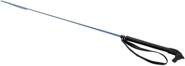 Бич для верхової їзди Red Horse, 65 см (чорний) - аксесуар для кінного спорту, перегони, дрессура та тренування