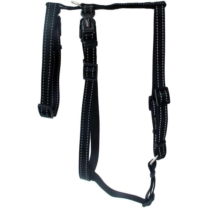 Шлея для собак Wolters Soft & Safe No Escape M 40-50 см, чорна