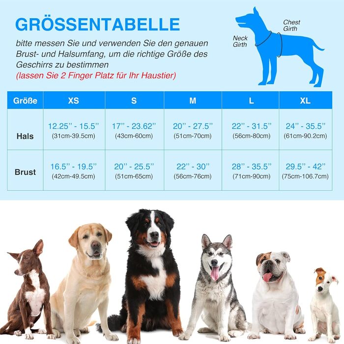 Світлодіодна шлейка для собак з LED-підсвічуванням, перезаряджувана, RGB, блакитна, XS