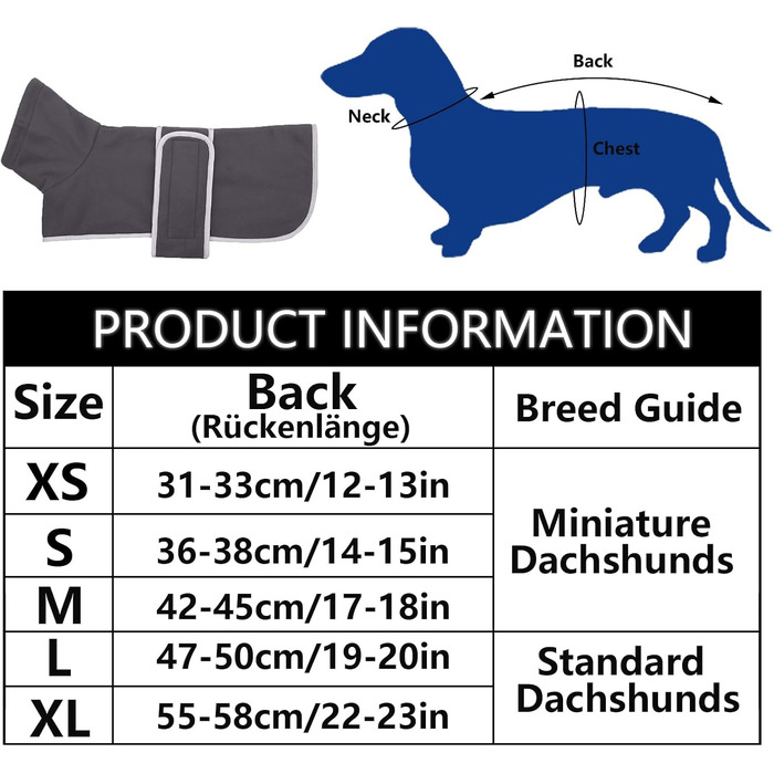 Теплий зимовий одяг для такси (дворняг) - куртка з флісу, регульована, з отвором для шлейки, сіра, XS (довжина спини 31-33 см)