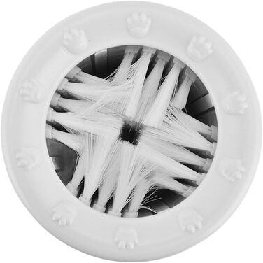 Портативний очищувач лап для собак ANKROYU - мийка для лап, миска для собак, інструмент для чищення лап, сірий