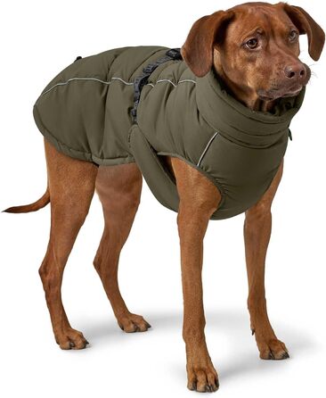 HUNTER Hundemantel Paxson оливковий, теплий, водонепроникний, для собак, розмір 50